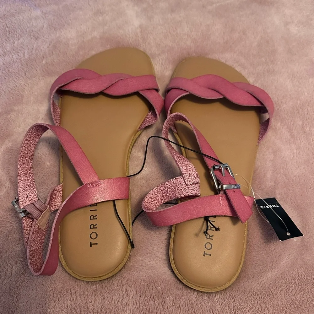 Torrid Braided Sandal Size 8.5